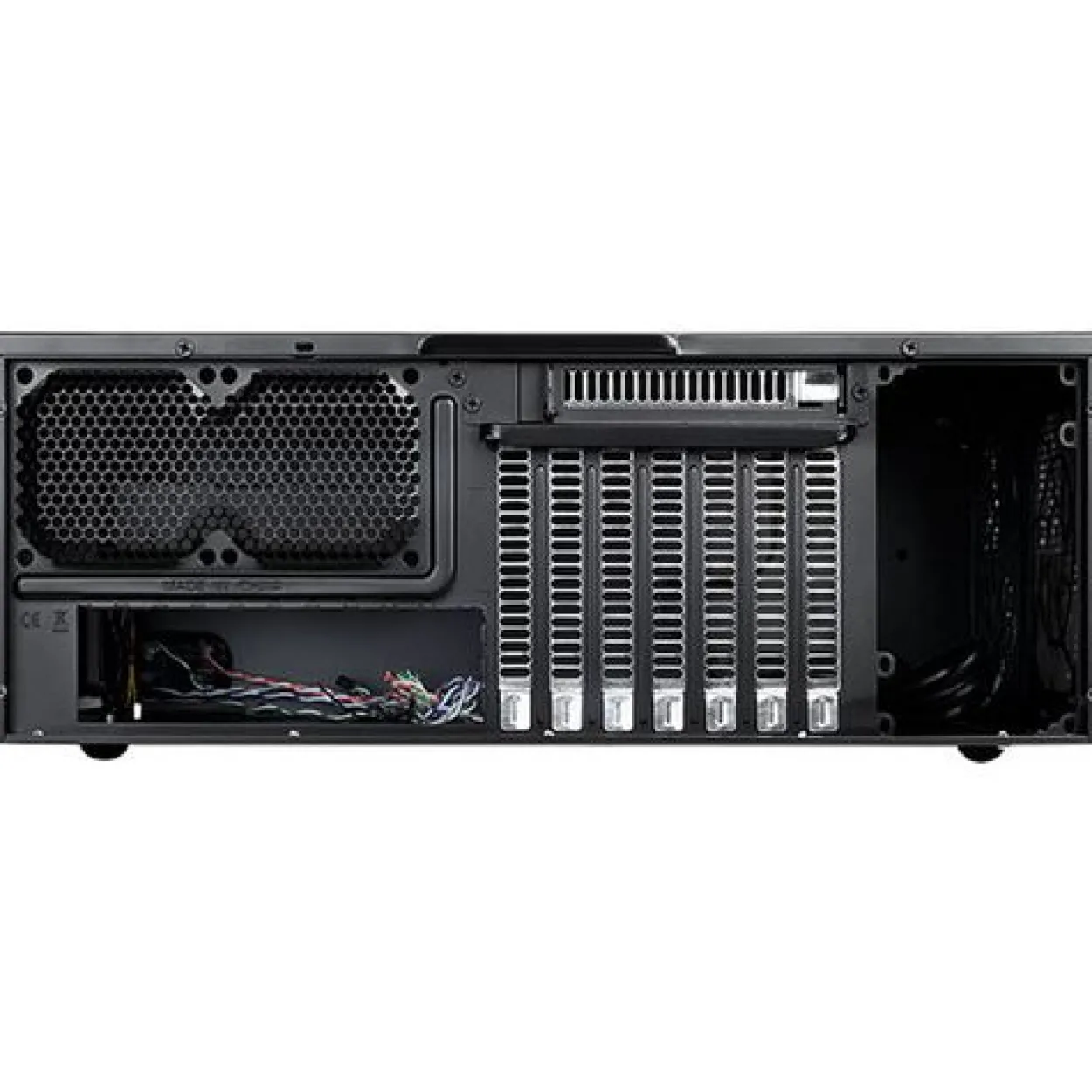 Silverstone Grandia GD09B Desktop ohne Netzteil schwarz