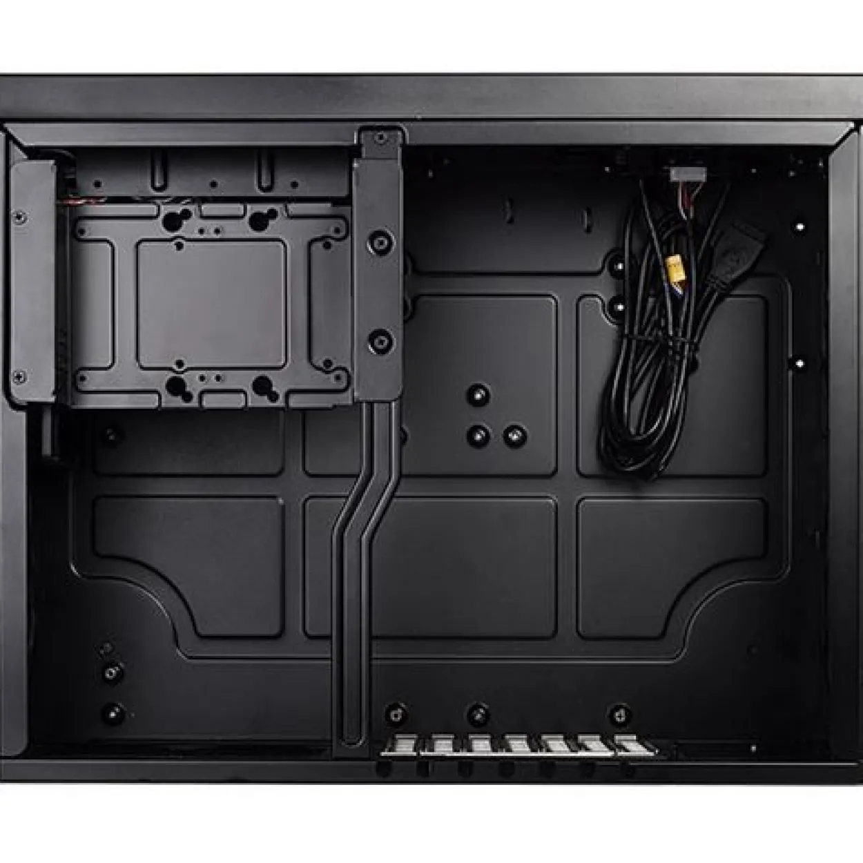 Silverstone Grandia GD09B Desktop ohne Netzteil schwarz