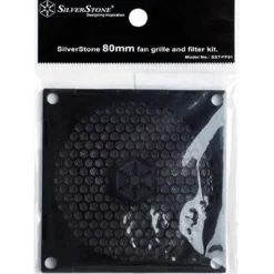 Silverstone 80mm Schutzgitter Staubfilter für Gehäuse (SST-FF81B)