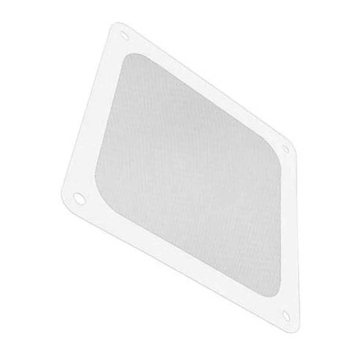 Silverstone 120mm weißer magnetischer Staubfilter für Gehäuselüfter (SST-FF123W)