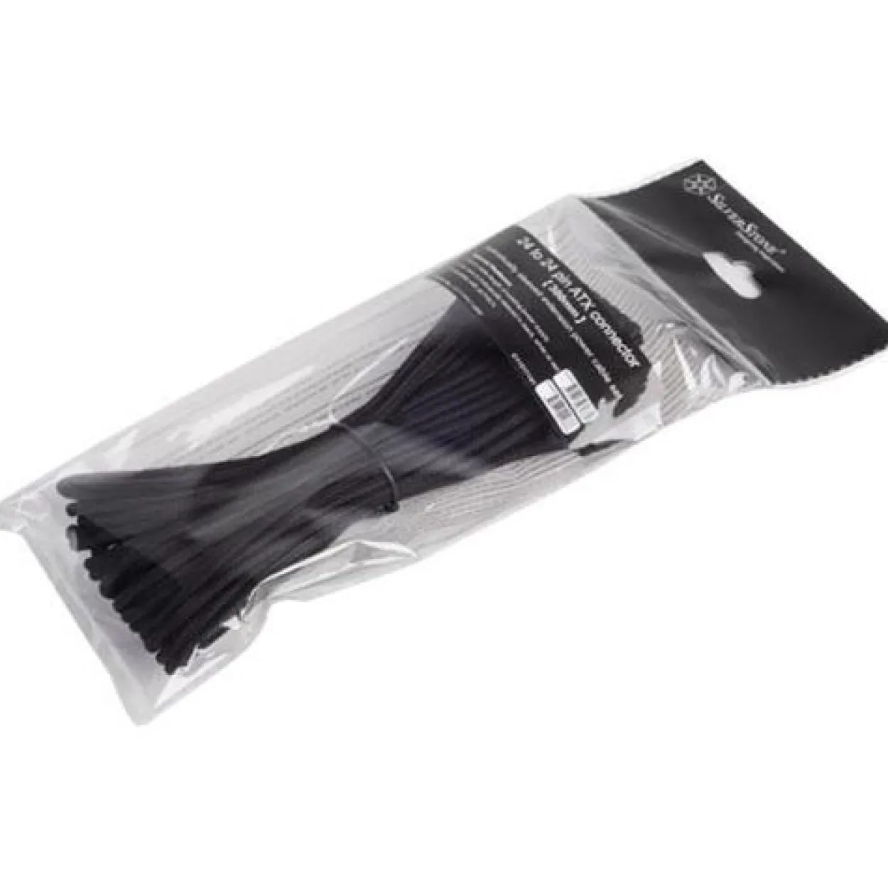 Silverstone 24-Pin-ATX auf 24-Pin-ATX - 300mm schwarz