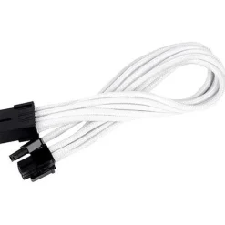 Silverstone 8-Pin-PCIe auf 6+2-Pin-PCIe Verlängerung - 250mm weiß