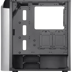 Silverstone Seta A1 Midi-Tower, Tempered Glass - schwarz