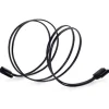 Silverstone SST-CP11B Super Low Profile SATA-Kabel - 50 cm, schwarz