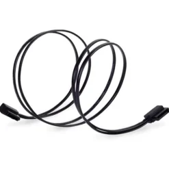 Silverstone SST-CP11B Super Low Profile SATA-Kabel - 50 cm, schwarz