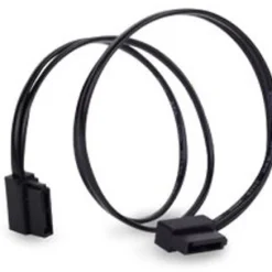Silverstone SST-CP11B Super Low Profile SATA-Kabel - 30 cm, schwarz