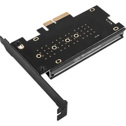 SilverStone SST-ECM24-ARGB - PCI-E Gen4 Erweiterungskarte zu M.2 (NGFF) - mit Kühler, ARGB