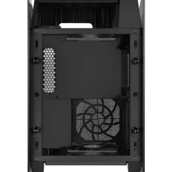 Silverstone SST-LD03B-AF Lucid Mini-ITX Gehäuse, Tempered Glass - schwarz