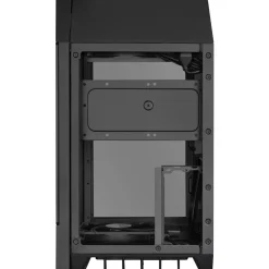 Silverstone SST-LD03B-AF Lucid Mini-ITX Gehäuse, Tempered Glass - schwarz