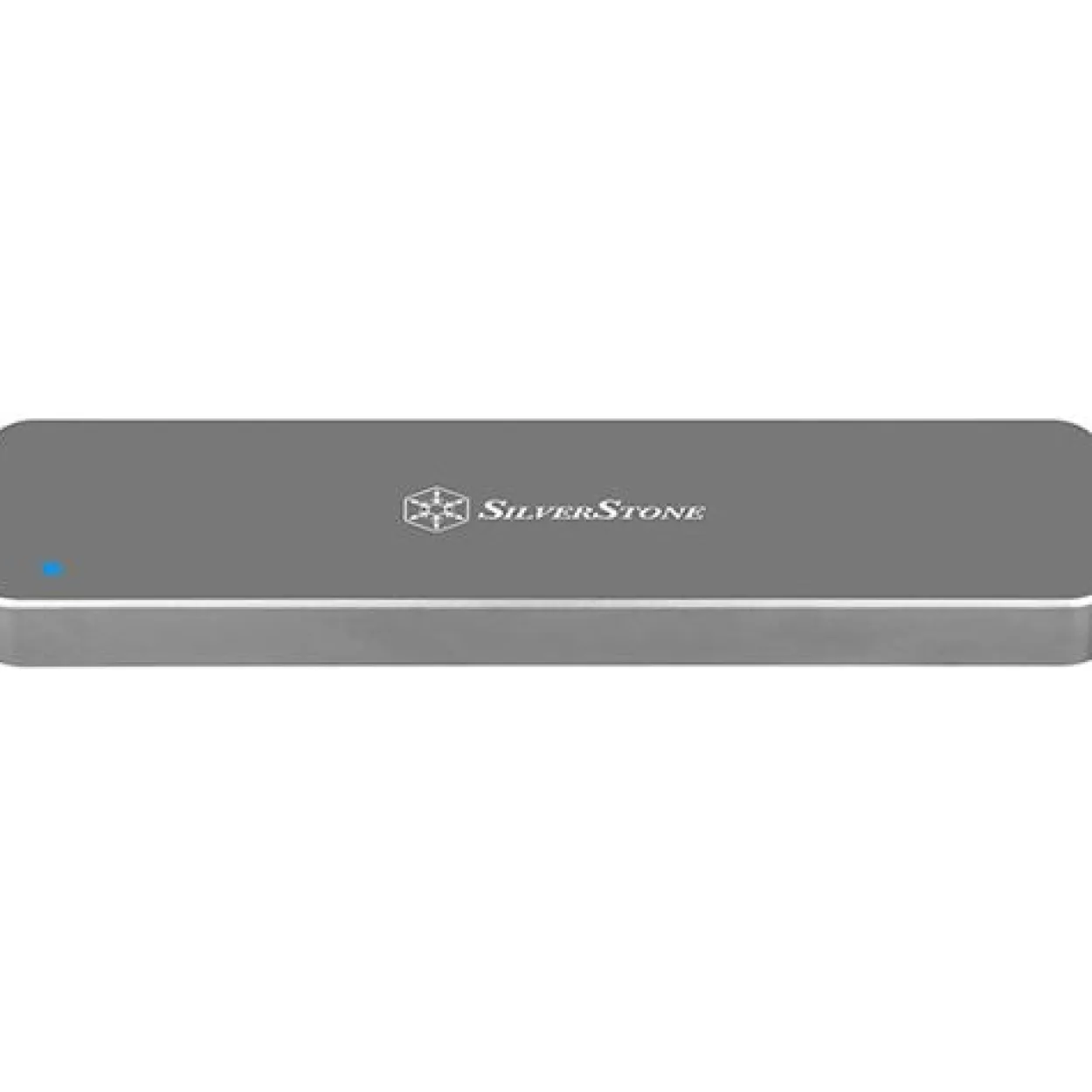 Silverstone SST-MS09C externes M.2-SATA-SSD Gehäuse silber