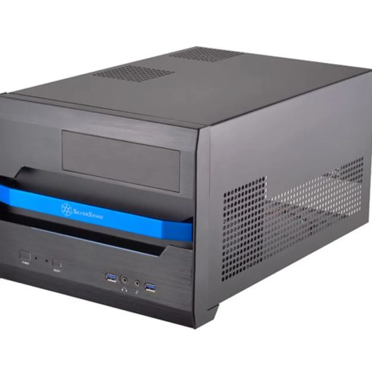 Silverstone Sugo SG12 Desktop ohne Netzteil schwarz