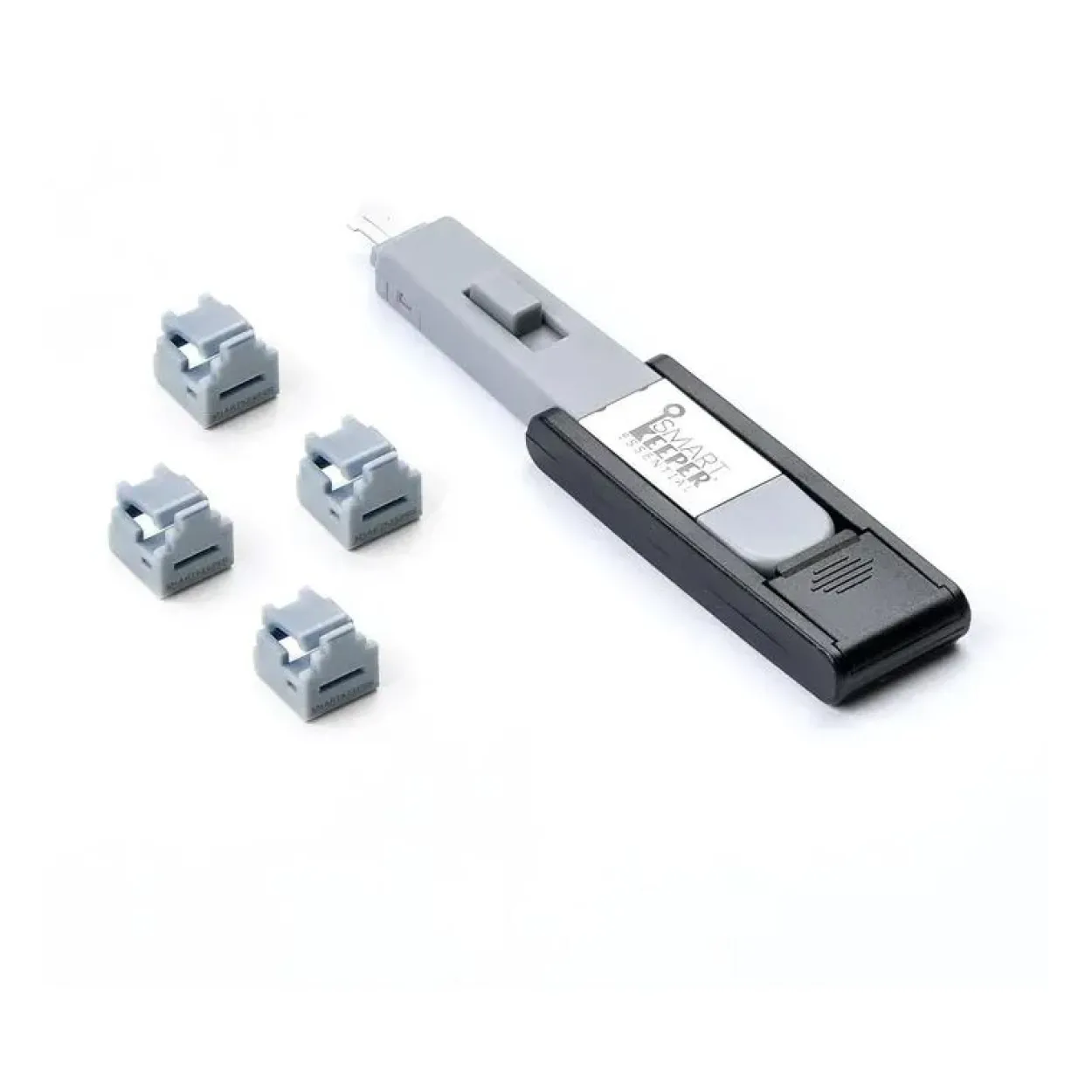 SmartKeeper Mini "RJ11 Port" Blocker 4 Stk.+Key grau