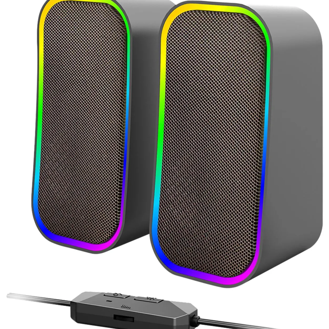 Speedlink Gaming Lautsprecher TOKEN RGB, Stereo, schwarz retail