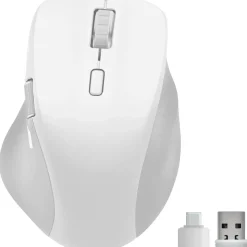 Speedlink Maus LIBERA, rechargable, wirel. & BT, silent, wh retail