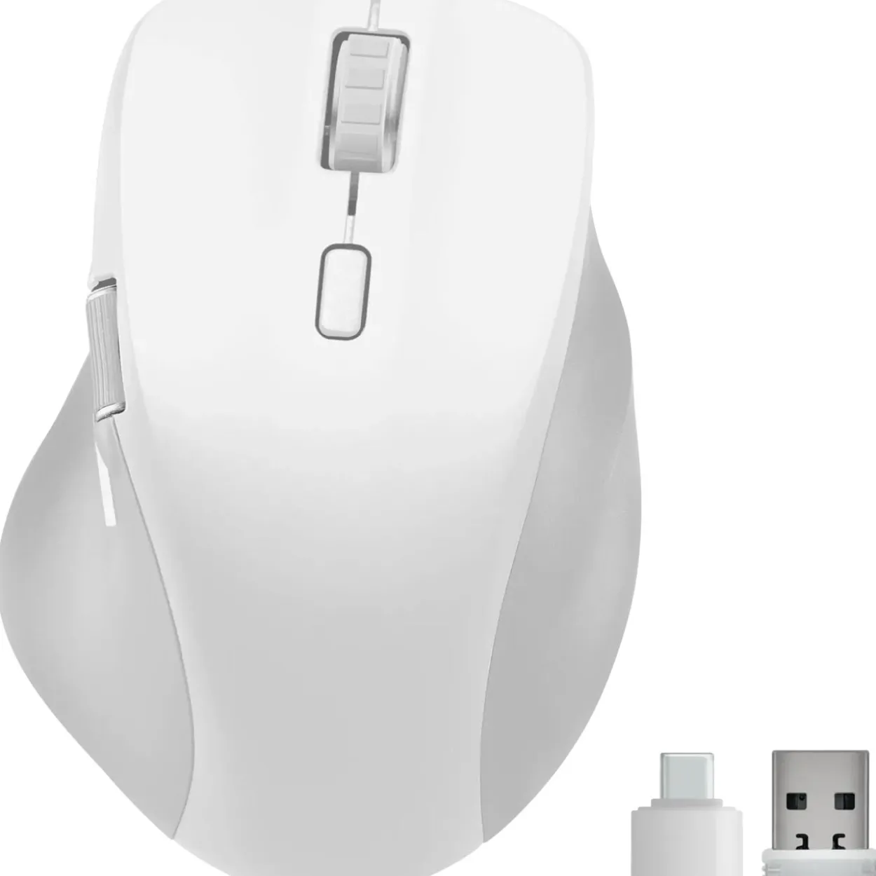 Speedlink Maus LIBERA, rechargable, wirel. & BT, silent, wh retail