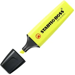 STABILO BOSS ORIGINAL Textmarker farbsortiert, 4 St. (7004-3)