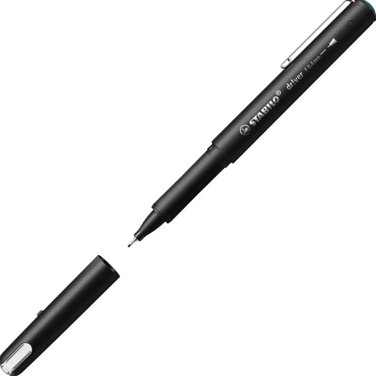 STABILO dr!ver Fineliner blau 0,4 mm, 1 St.