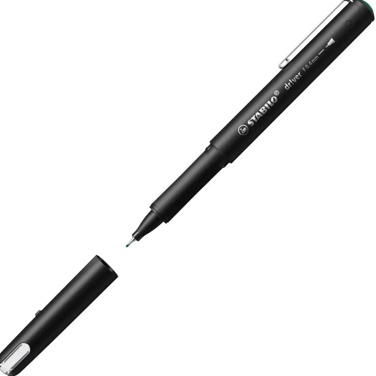 STABILO dr!ver Fineliner schwarz 0,4 mm, 1 St.