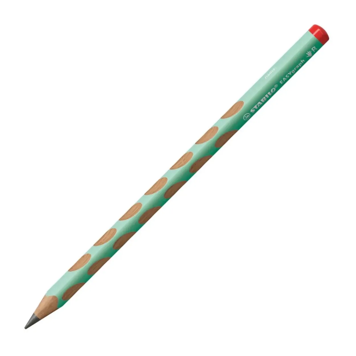 STABILO EASYgraph Bleistifte HB pastell-grün, 12 St.