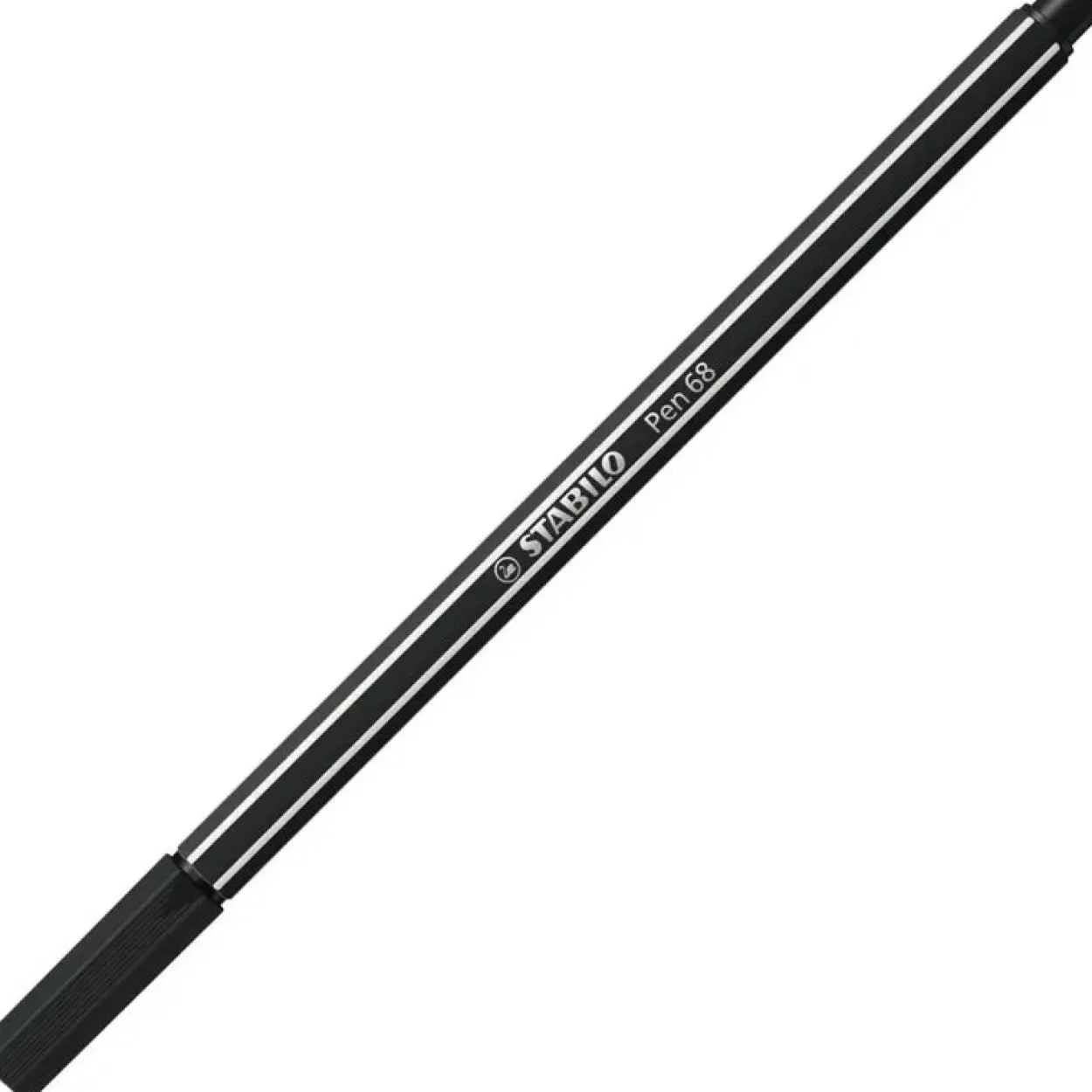 Stabilo Fasermaler Pen 68, Strichstrke: 1,0 mm, schwarz