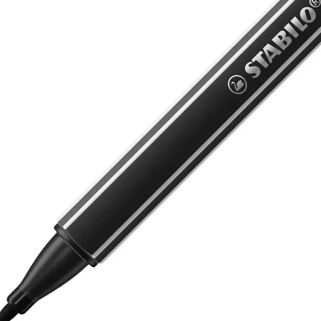 Stabilo Fasermaler pointMax, schwarz