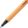 Stabilo Fineliner point 88, Strichstrke: 0,4 mm, rot