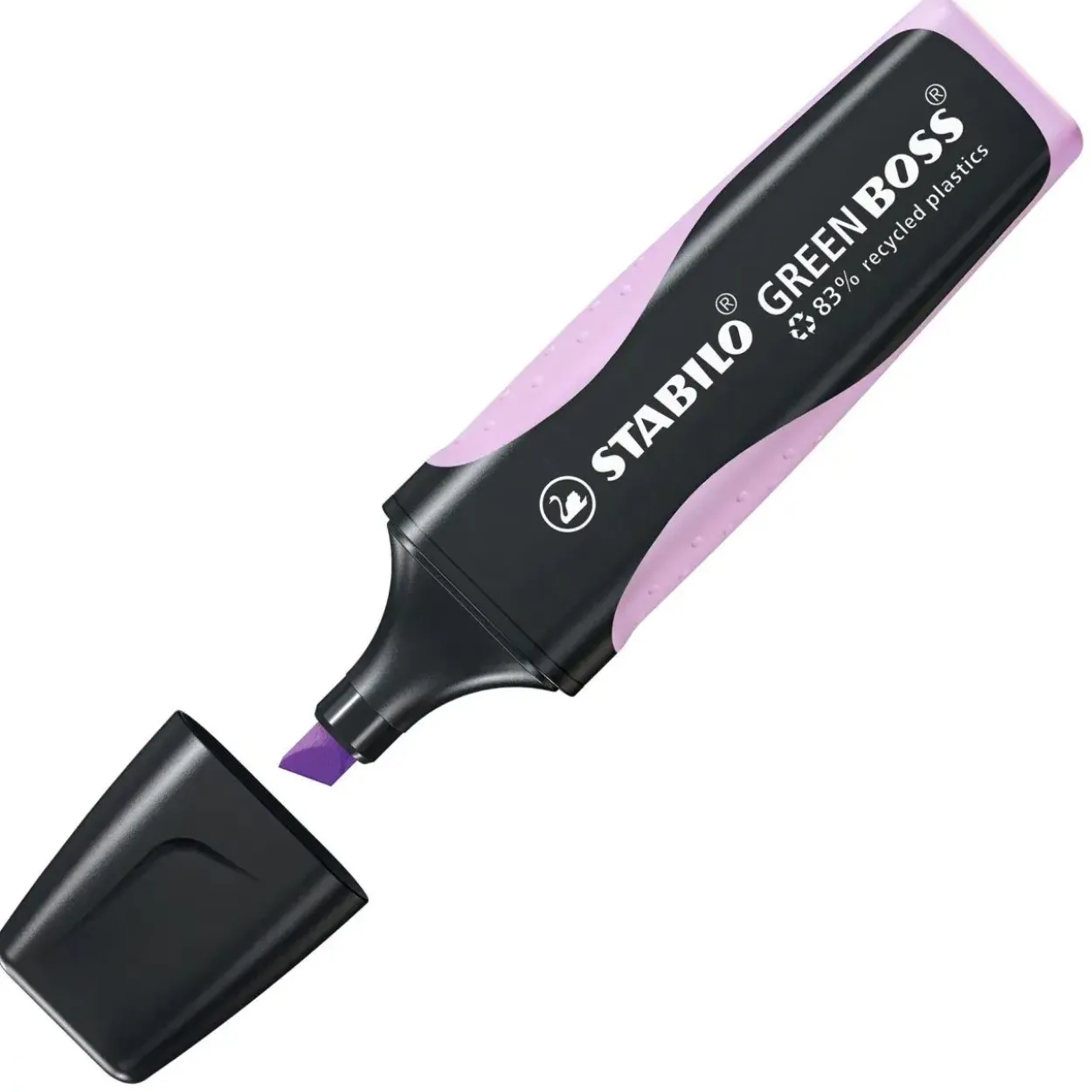 STABILO GREEN BOSS Pastell Textmarker farbsortiert, 4 St.