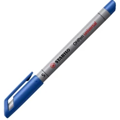 STABILO 10 OHPen universal Folienstifte blau 0,4 mm non-permanent