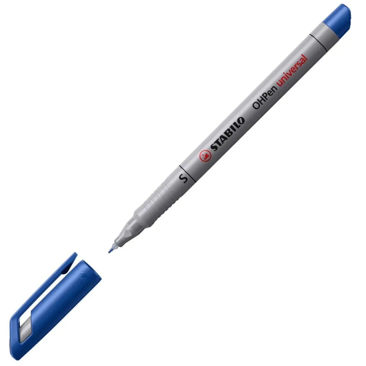 STABILO 10 OHPen universal Folienstifte blau 0,4 mm non-permanent