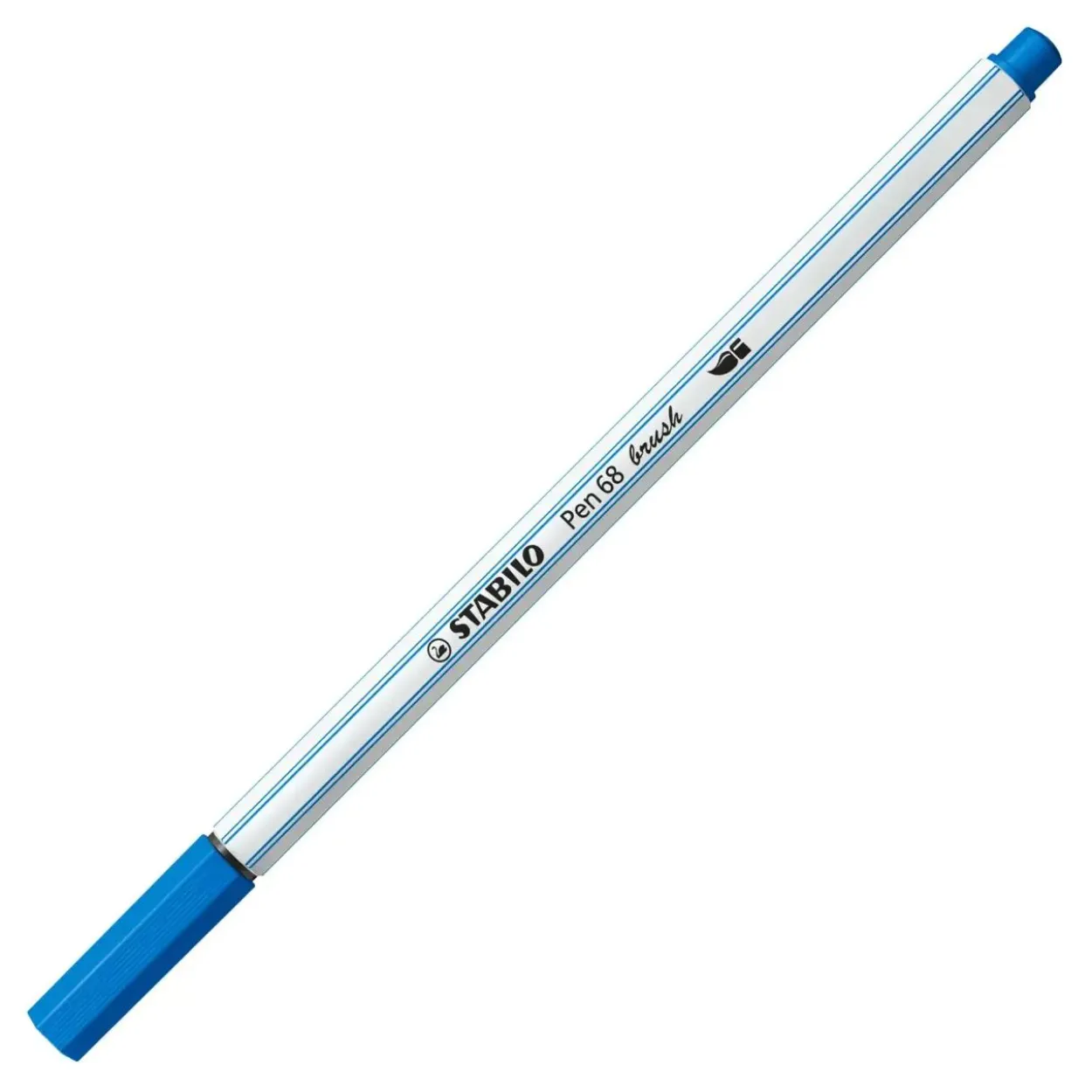 STABILO Pen 68 brush ARTY Filzstifte farbsortiert, 30 St.