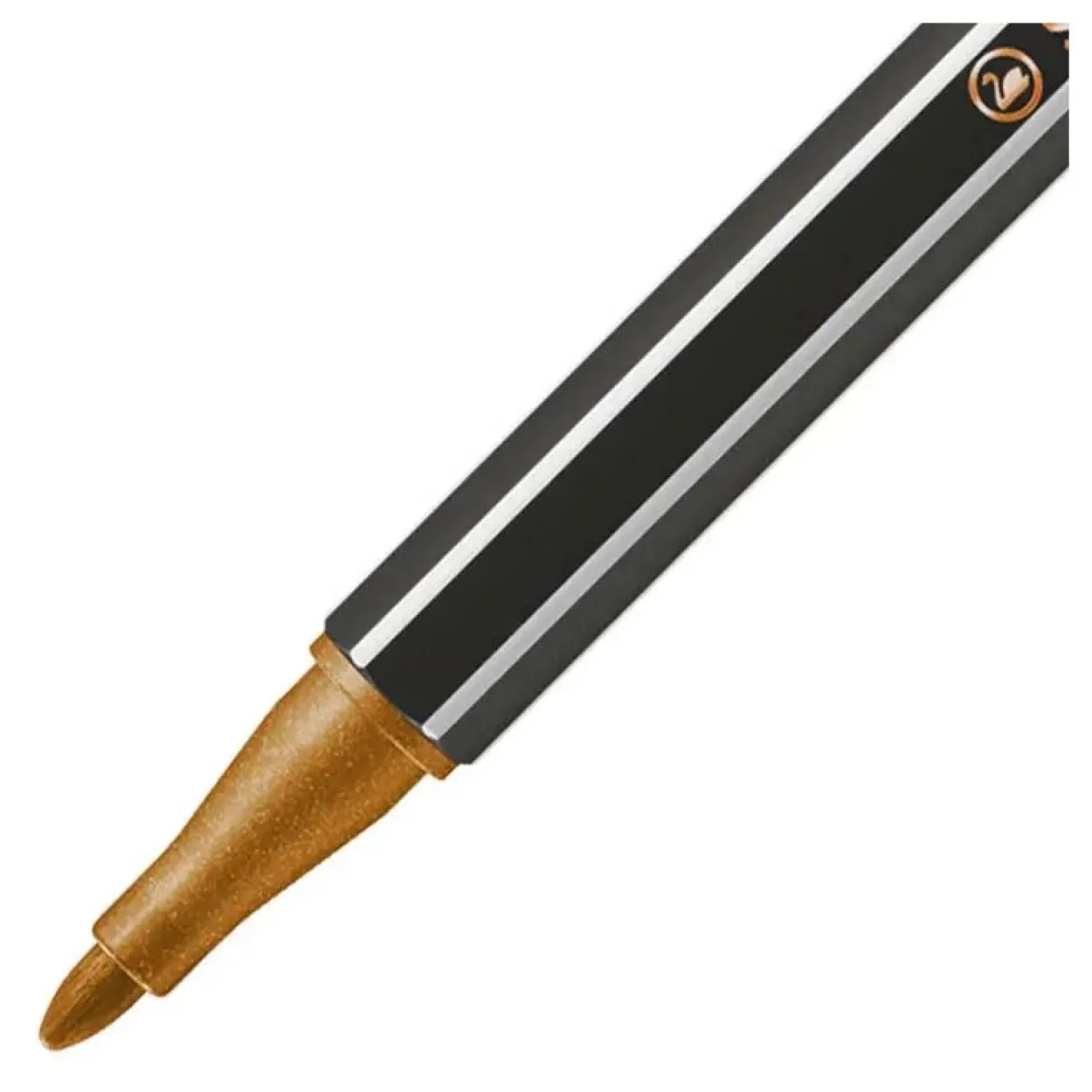 STABILO Pen 68 metallic Filzstift braun, 1 St.