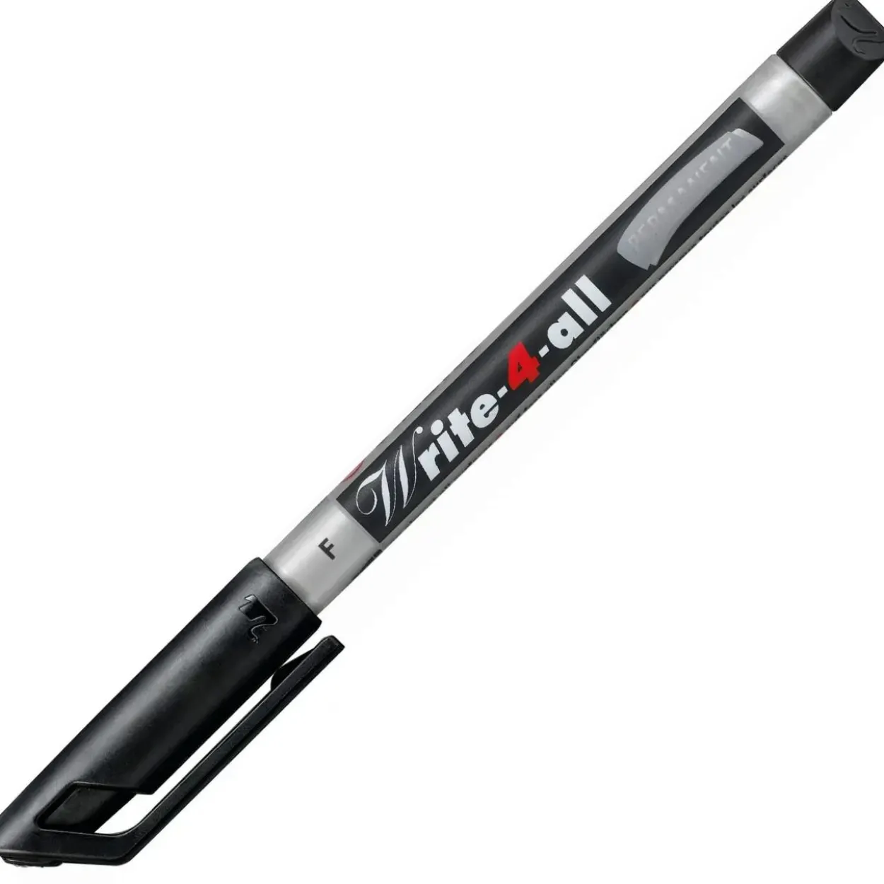 STABILO Permanent-Marker Write-4-all, F, schwarz