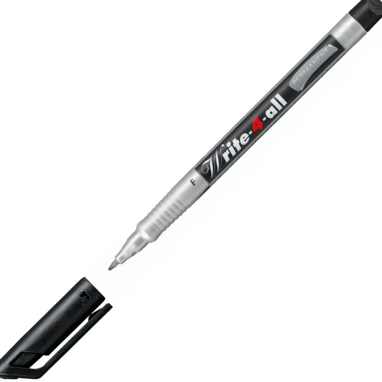 STABILO Permanent-Marker Write-4-all, F, schwarz