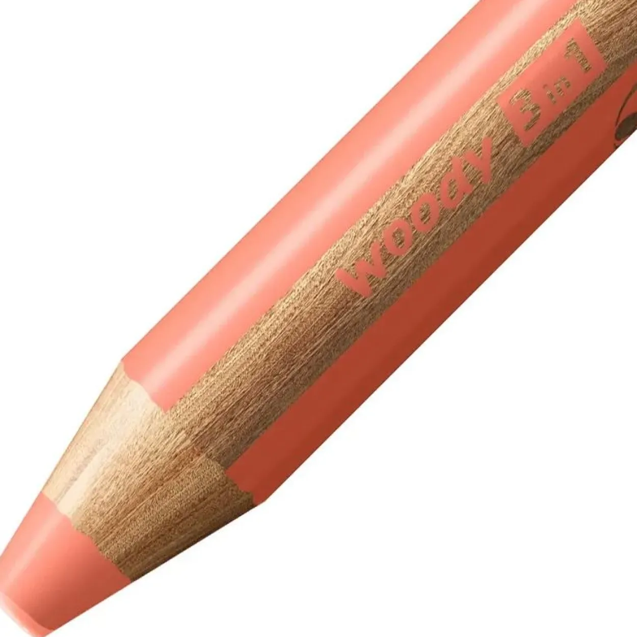 STABILO woody 3 in 1 Buntstift rot, 1 St. 880/301