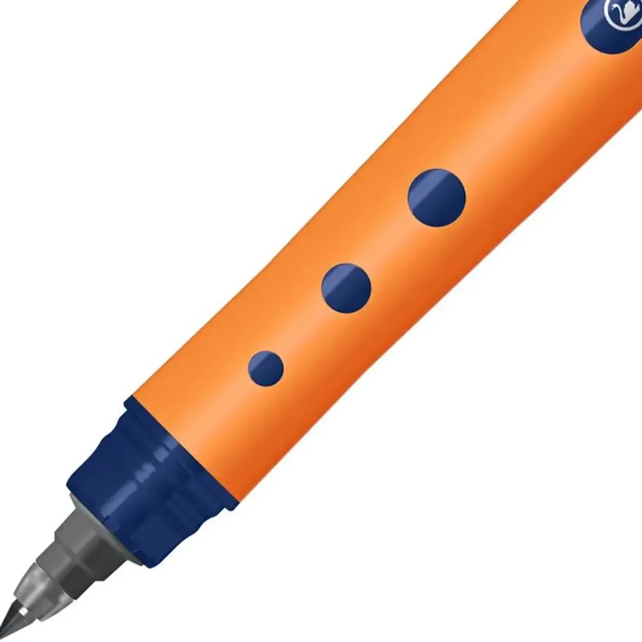 STABILO worker+ Tintenroller orange 0,5 mm, Schreibfarbe: rot, 1 St.