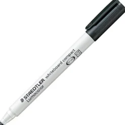 STAEDTLER compact Whiteboard-Marker schwarz 1,0 - 2,0 mm, 10 St.