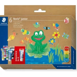 STAEDTLER Fingermalfarbe Noris junior 6er-Set retail
