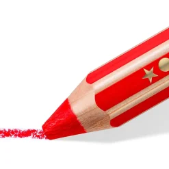 STAEDTLER 3 in1 Noris junior Buntstifte mehrfarbig, 4 St.