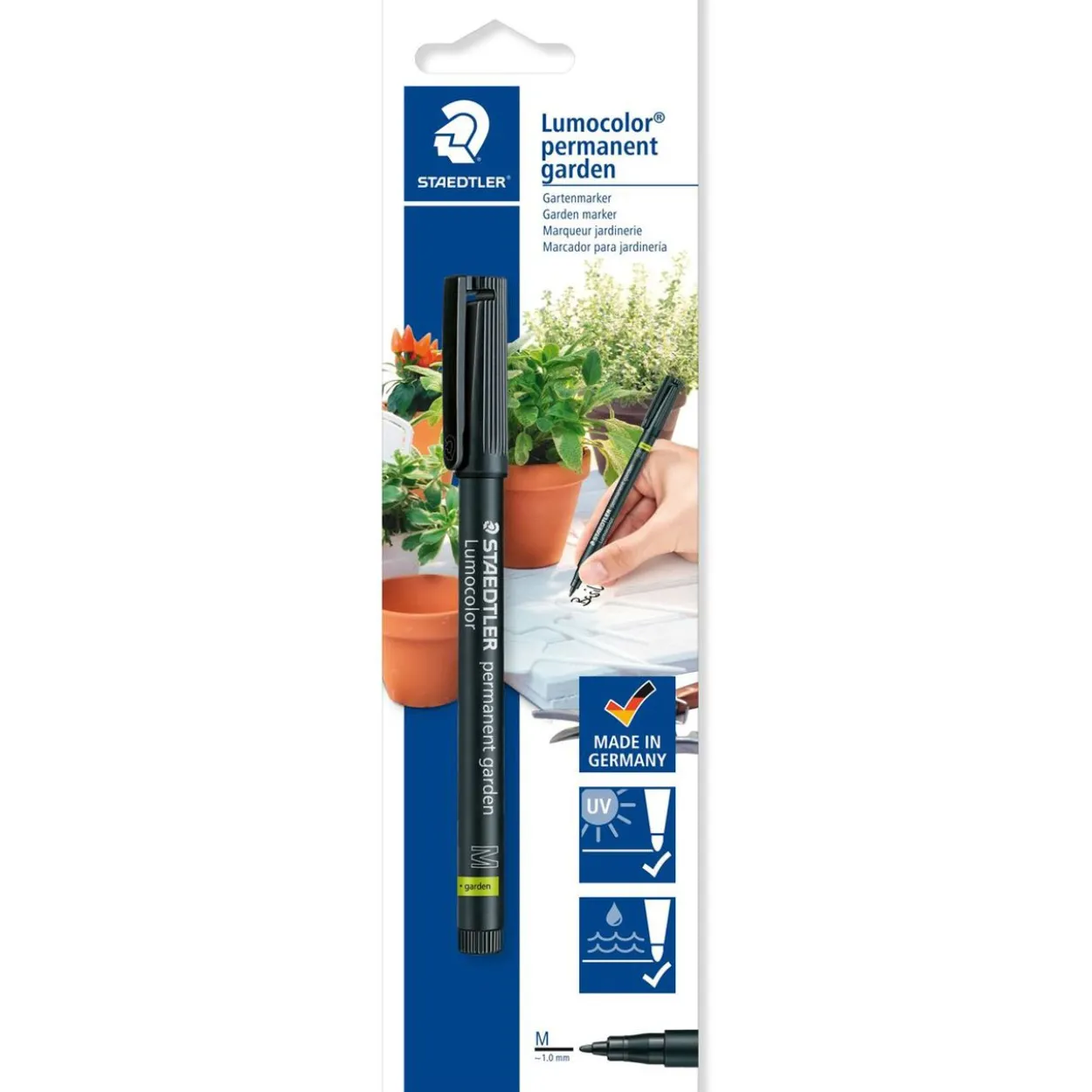 STAEDTLER Lumocolor Gartenmarker garden, schwarz