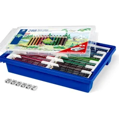 STAEDTLER Noris colour 185 Buntstifte farbsortiert, 288 St.