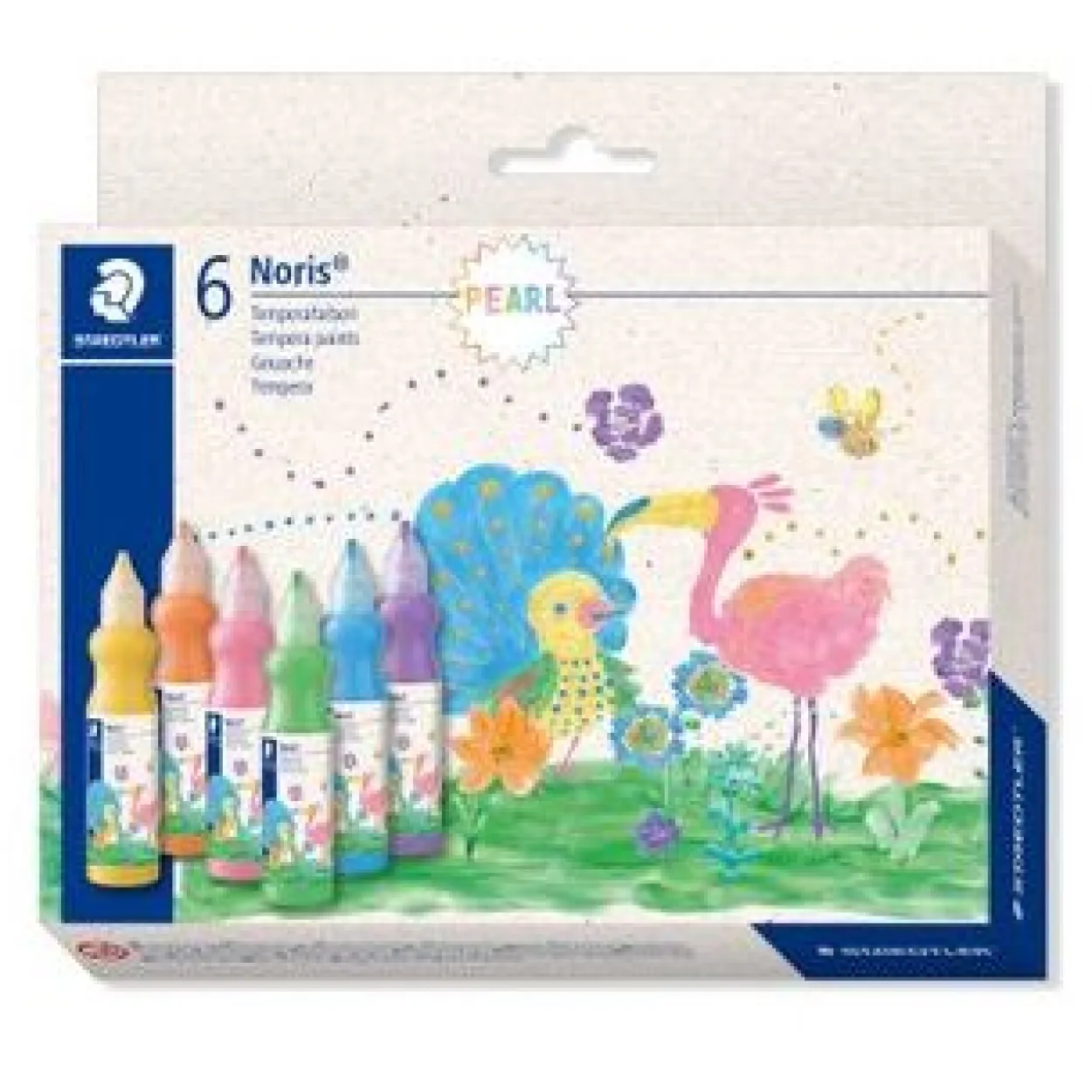 STAEDTLER Temperafarbe Pearl Noris 6St FS