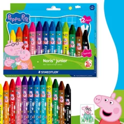 STAEDTLER Wachsmalkreide NJ Peppa 12ST Etui