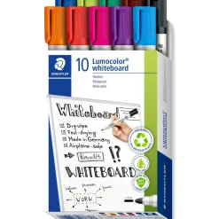 STAEDTLER Whiteboard-Marker farbsortiert 2,0 mm, 10 St.