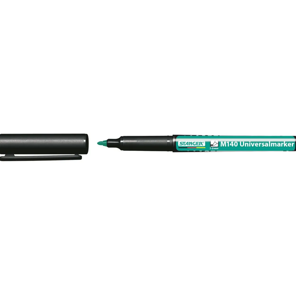 STANGER Universal M140 Permanentmarker grün 0,5 mm, 1 St.