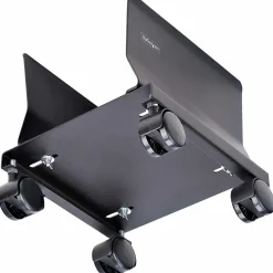StarTech Computer Tower Cart Rolling CPU Caddy w/ Wheels, Adjustable Wagen - für Personal-Computer - Schwarz