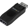 Startech Displayport 1.2 Adapter DP++ Displayport Stecker auf HDMI-Buchse Schwarz 4K / mit Arretierung