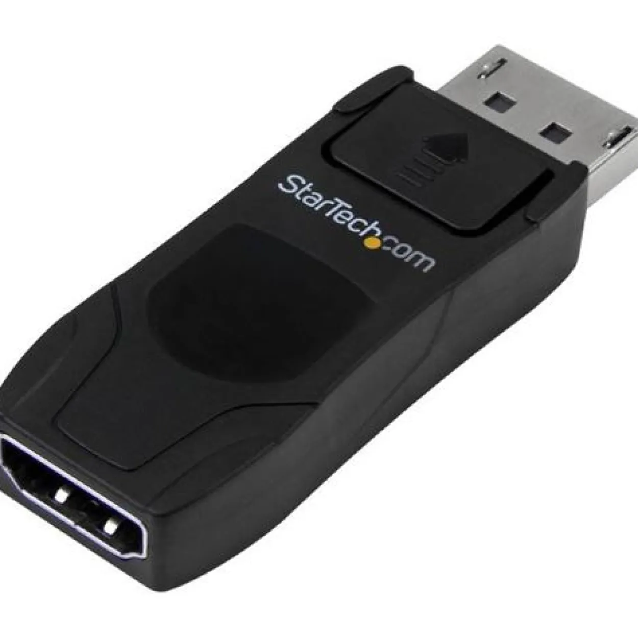 Startech Displayport 1.2 Adapter DP++ Displayport Stecker auf HDMI-Buchse Schwarz 4K / mit Arretierung