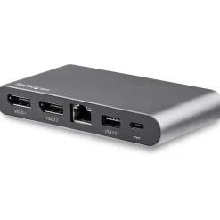 Startech Dual Monitor USB-C Multiport Adapter - Windows - 2 x 4K DP - 100W PD 3.0 - GbE? - DP Alt Mode Switch