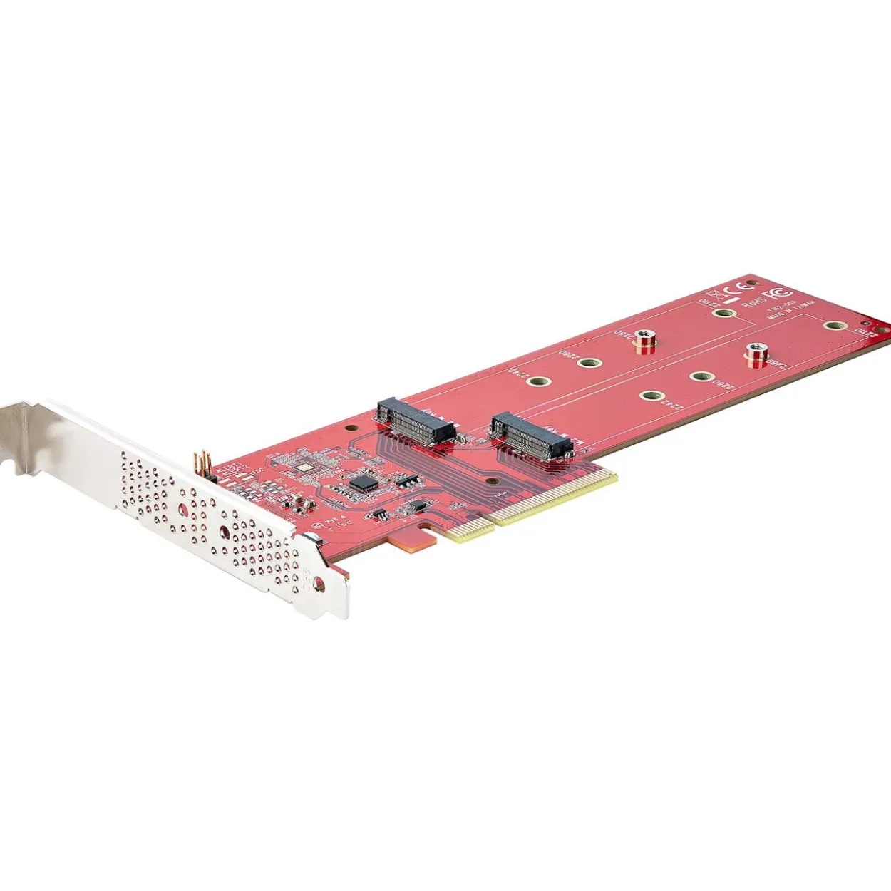 STARTECH DUAL M.2 PCIE SSD ADAPTER CARD