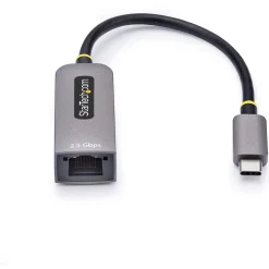StarTech 2.5GbE USB-C to Ethernet Adapter - Netzwerkadapter - USB-C 3.2 Gen 1 / Thunderbolt 3 - 10M/100M/1G/2,5 Gigabit Ethernet